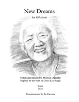 New Dreams SSA choral sheet music cover